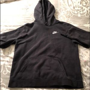 A Nike hoodie